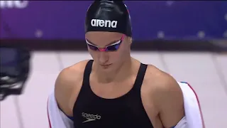 Мария Каменева выигрывает 50 м Вольный стиль Женщины