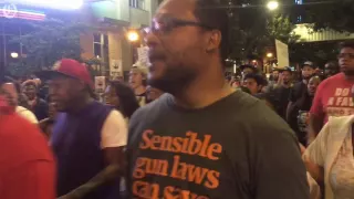 Friday night protests begin in Charlotte