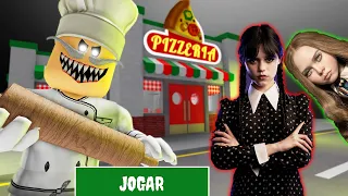 MEGAN E WANDINHA ESCAPANDO DA PIZZARIA MALUCA 🍕 - Roblox