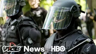 Left Wing Violence & Trading Races: VICE News Tonight Full Episode (HBO)