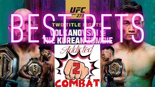 UFC 273: Best Bets and Props