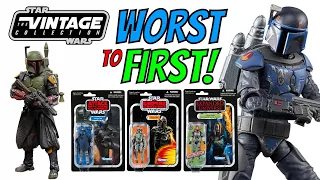 Worst to First: The Vintage Collection Mandalorian Figures