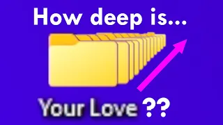 How Deep is Your Love? (Windows Path Length Limit)