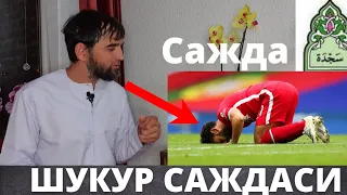 ШУКУР САЖДАСИНИ БИЛАСИЗМИ?