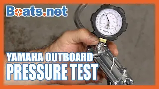 Yamaha 60HP Outboard Gearcase Pressure Test | Yamaha Lower Unit Pressure Test | Boats.net