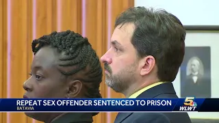 Repeat sex offender sentenced to prison