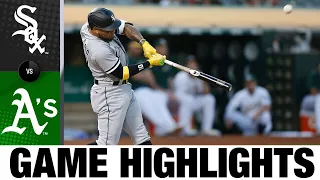 White Sox vs. A's Game Highlights (9/8/22) | MLB Highlights