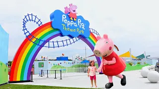 The BEST day at Peppa Pig Theme Park! | Peppa Pig theme park rides 2023