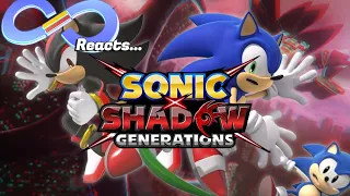 Sonic X Shadow Generations Trailer REACTION