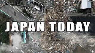 A 6.0 magnitude earthquake made the earth moan in Japan! Cities kneel before nature!