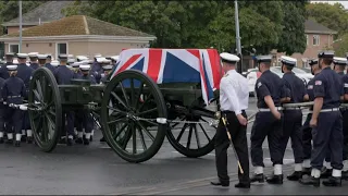 Britain's Royal Navy rehearses ahead of queen's funeral | AFP