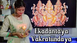 Gananayakaya– Ekadantaya Vakratundaya || Dance Cover || Ashmita Saha