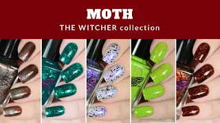 MOTH коллекция лаков для ногтей The Witcher || обзор и свотчи