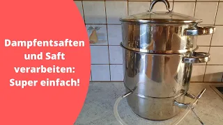 Obstsäfte mit dem Dampfentsafter herstellen: so geht's richtig!