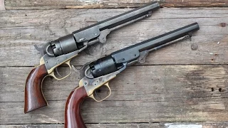 Shooting the 1862 Colt Pocket Navy - original vs repro