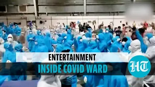 Watch: Health professionals dance inside patient’s ward at Mumbai’s Covid centre