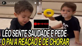 LEOZINHO SENTE SAUDADES⭐E FAZ PEDIDO A AVÓ E REAÇÃO DO MENINO É DE PARTIR O CORAÇÃO😭💔