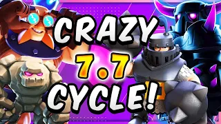 7.7 ELIXIR! MOST EXPENSIVE DECK in CLASH ROYALE!