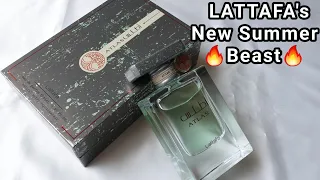 POWERFUL 🔥 Summer Aquatic Perfume | BEAST MODE PROJECTION | Lattafa Atlas