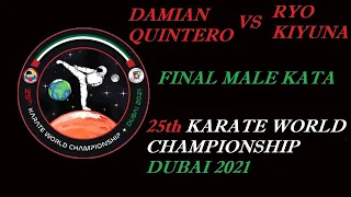 Damian Quintero Capdevila vs Ryo Kiyuna - Final Male Kata | World Championship Dubai 2021