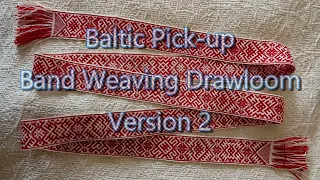 Band Weaving Drawloom for Baltic Pick-up Weaving