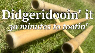 Bamboo Didgeridoo - how I quickly make one