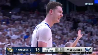 Creighton Men's Basketball vs Marquette Highlights 03-02-2024