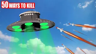 50 Ways To Kill Realistic UFO | Teardown