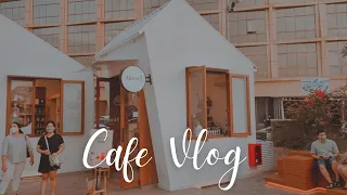 Cafe Vlog #2 | work at tiny cozy bakeshop cafe | chit chat with my regular