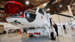 Take a tour of one of Cal Fire's new Blackhawk helicopters