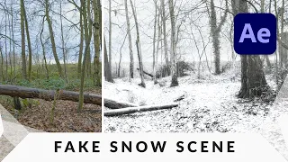 Make a SUPER REALISTIC Snow Scene in After Effects Tutorial