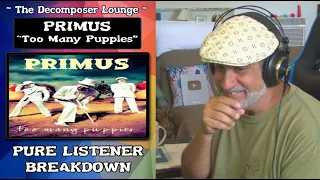 Old Composer REACTS to Primus Too Many Puppies Rock Music Reaction