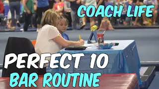 Coach Life: Perfect 10 Bar Routine!?| Rachel Marie