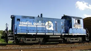 Listen to that Sound! Rare & Old Conrail Switcher Locomotives in Action!