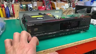 #REPAIR sony CD player repair FaIL  , your CD players are all dying