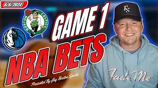 Mavs vs Celtics GAME 1 NBA Finals Picks Today | FREE NBA Best Bets, Predictions, and Player Props