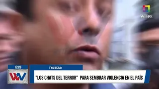 Willax Noticias Edición Central – DIC 13 – “LOS CHATS DEL TERROR” PARA SEMBRAR VIOLENCIA | Willax