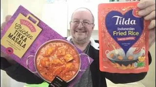 Home Bargains Chicken Tikka Masala And Tilda Indonesian Fried Rice ~ Food Review