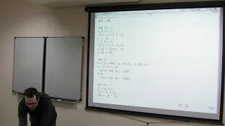 Mipt-ilab: Compiler-cource. Lecture 15: IR, DFG, CFG.
