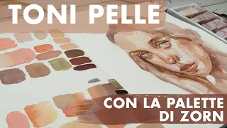 Come mischiare i toni pelle | Palette di Zorn 🎨