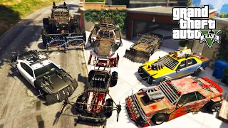 GTA 5 - Stealing SECRET ZOMBIE VEHICLES with Franklin! (Real Life Cars #117)