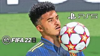 FIFA 22 - Atletico Madrid vs Man United 🔥Champions League 21/22  - Round Of 16 Full Match Gameplay