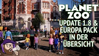 🐯 Europa Pack & Update 1.8 Übersicht - Alle Bauteile - Planet Zoo Update #53