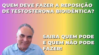 Quem deve fazer terapia de reposição de testosterona?