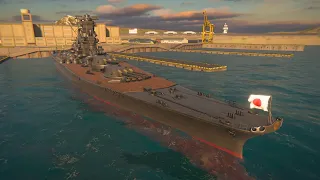 Using IJN Yamato 2 Million  Damage..  99.8% Skill Issue... 0.2% Lucky... - Modern Warships