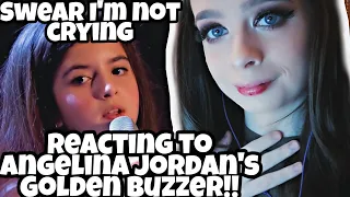 Reacting to Angelina Jordan On Americas Got Talent (Golden Buzzer)