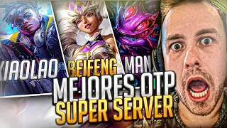 REACCIONO A LOS 10 MEJORES JUGADORES OTP DE CHINA EN LEAGUE OF LEGENDS