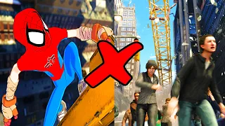 Marvel's Cartoon Spider-Man PS4 All Failed Quick Time Events - Spider-Clan Suit