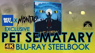 Pet Sematary (1989) 4K Blu-ray Mondo x Steelbook Unboxing | Best Buy Exclusive (4K Video)