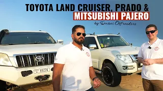 Toyota Land Cruiser, Prado, Mitsubishi Pajero | How to adapt your OFF-ROAD Driving| DUBAI OFFROADERS